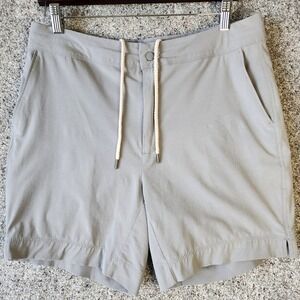 VRST Shorts Mens 34 Casual Drawstring Waist Performance Grey Excellent